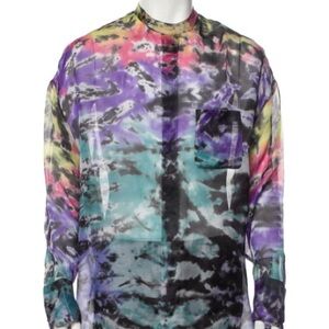 LOUIS VUITTON 2019 Tie Dye 'Plain Rainbow' Shirt